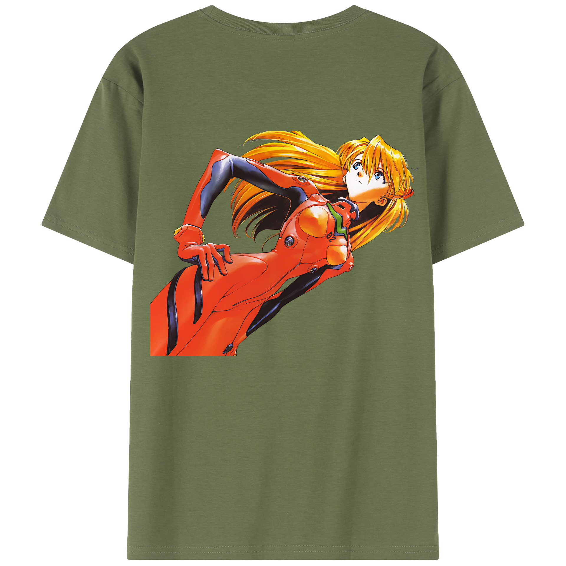 （画像用） EVA 新世紀エヴァンゲリオン 綿100％半袖Tシャツ（背面プリント）
